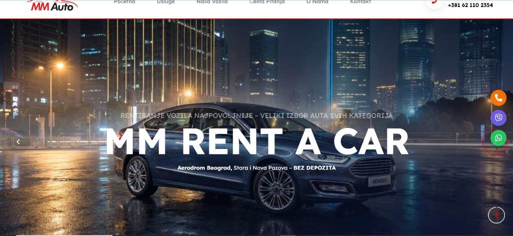 MM Rent a Car — premium vehicle rental fleet